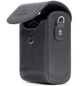 Resim MegaGear MG1270 Samsung WB350F Deri Dikey Kamera Çantası 