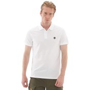 Resim Timberland Mıllers Rıver Short Sleeve Stretch Polo Erkek T-Shirt Beyaz 