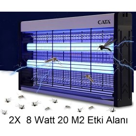 Resim Empressco Uv Işıklı Elektrikli Sivri Sinek Öldürücü ve Kovucu Cız Zincirli 2X8W 