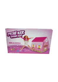 Resim Oyun Çadırı Peri Kızı Prenses Çadırı 100x70x100 Cm 