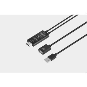 Resim Go Des GD-8276 Wireless Display Dongle Kablosuz HDMI 1080p Görüntü Aktarım 110 cm - Siyah ZORE-260166 