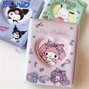 Resim Sanrio Hello Kitty Sevimli Mini Kart Albümü Kurumi Üç İnç Küçük Kart Saklama ve Koruma Defteri 