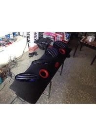 Resim Ford Focus 1 hatcback 4 lü oval hoparlörlü Pandizot Polyesterli Kabartmalı Portlu 