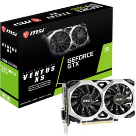 Resim MSI GeForce GTX 1650 D6 VENTUS XS 4GB GDRR6 128Bit Ekran Kartı 