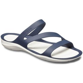 Resim Crocs Swiftwater Sandal W Kadın Terlik Lacivert/beyaz Lacivert 