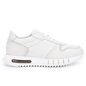 Resim Kemal Tanca Tamer Tanca Erkek Hakiki Deri Kırık Beyaz Sneakers & Spor Ayakkabı 
