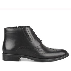 Resim FootCourt Erkek Siyah Oxford Bot 