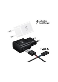 Resim Samsung Galaxy C9 Pro Type-C Hızlı Şarj Cihazı Aleti-Beyaz 