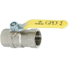 Resim Gpd Kilitli Doğalgaz Küresel Vana 3/4'' 