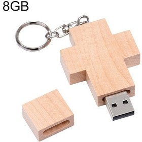 Resim Sones 8 Gb Ahşap Çapraz Stil Usb Flash Disk 