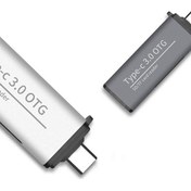 Resim USB 3.0 Tf Sd Kart Okuyucu USB Type-C Otg Adaptör ADS-103 