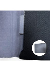 Resim Lenyes Lb503 Darbe Emici Su Geçirmez Pu Cordura Kumaş 13-14 İnç Laptop Çantası Siyah Siyah 