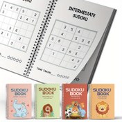 Resim Gençler için Gelişmiş Sudoku Bulmaca Kitabı 3-12+ - Konsantrasyon ve Mantık Eğitimi İçin Spiralli Zeka Oyunu - Gençler için Mükemmel Noel Hediyesi, Mantık Eğitim | Spirallı Kitap | İlgi Çekici Bulmacalar 