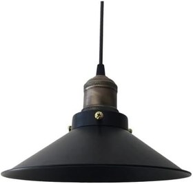 Resim Retro Siyah Tekli Sarkıt Rustik 23 cm 405 