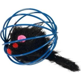 Resim Karlıe Top Içinde Peluş Fare 5 cm 