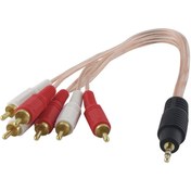 Resim 3.5 Mm Stereo Erkek / 6 Rca Erkek 5+1 Kablo Elektromer 