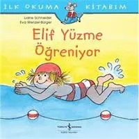 Resim İlk Okuma Kitabım - Elif Yüzme Öğreniyor 