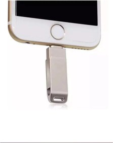 Resim Genel Markalar 128 Gb Flash Bellek Iphone - Pc Uyumlu Otg Flash 3.0 Usb Data Bellek 