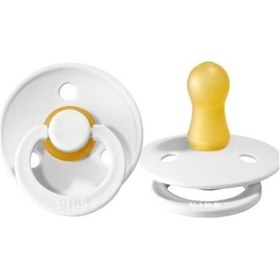 Resim Bibs Doğal Kauçuk Emzik Bibs Colour Emzik 100211 White 0-6 Ay 