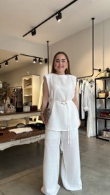 Resim Premium Müslin Takım - Beyaz / Small 