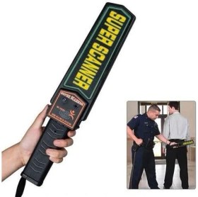 Resim Azemax Scanner Üst Arama El Dedektörü Metal Demir Bozuk Para Güvenlik 