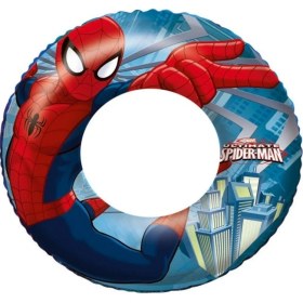 Resim Mena Rise Spider-Man Kolluk & Simit & Deniz Topu Bestway (Lisinya) 