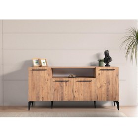 Resim Nil Modern Kapaklı Konsol 180x45x86cm 