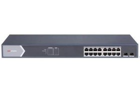 Resim DS-3E1518P-SI 16XGE+2XGE/SFP 225W F.GİGABİT POE SWİTCH 