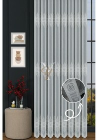 Resim 8p9553 - 12p9553 Tül Perde V-fikse Ekru 