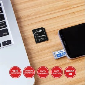 Resim Mtl 4 GB Micro SD Kart Class 10 - Telefon Tablet Kamera Uyumlu Yüksek Hızlı Hafıza Kartı 