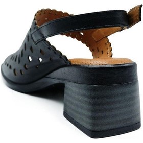 Resim Venüs 2311505y Kadın Deri Sandalet Siyah 