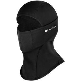 Resim Balaclava Kayak Maskesi Termal Rüzgar Geçirmez Tam Yüz örtüsü ile - Erkekler & Kadınlar için Polar ve Nefes Alabilen Kumaş - Ski, Snowboarding 