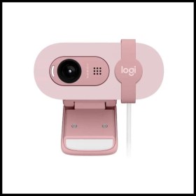 Resim Logıtech 960-001623, Brıo 100 Wcm V-U0072, Full Hd, Dahili Mikrofonlu, Rose Webcam 