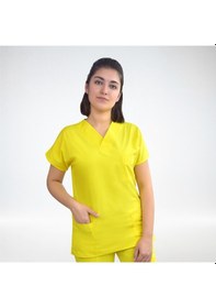 Resim Sarı Terikoton Üst Forma 