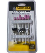 Resim Meşem KALIPÇI TAŞLAMA TEL FIRÇA SETİ 12'Lİ 