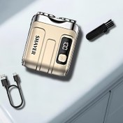 Resim Erkekler için Çift Bıçaklı Tıraş Makinesi - Yüzen Güvenlik Bıçağı ile 300mAh Şarj Edilebilir Elektrikli Tıraş Makinesi, Islak/Kuru Kullanım, USB Şarj ve Tek Dokunuşla Pil Görünümü - İdeal Tatil Hediyesi 