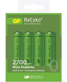 Resim GP Aa 2600 Mah Şarjlı Kalem Pil 4 Lü Paket 