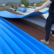 Resim Endüstriyel Sınıf Metal Çatı Su Geçirmez Bant - Sızdırmaz Sızdırmazlık Şeridi, 20cm x 500cm, Oluklu ve Düz Çatılar için, Isı Yalıtımı ve Soğutma, Su Geçirmez, Dayanıklı Malzeme 