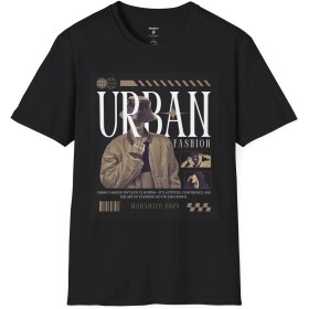 Resim Şehir Tarzı Grafik Tişört: Unisex Yumuşak Pamuk 