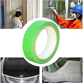Resim Renkli Maskeleme Kağıt Bant Boya Bandı 24MMX20MT Yeşil 