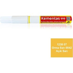 Resim Tam Örtücü Rötuş Kalemleri 1238 07 Orma Sarı-0042 Açık Sarı Tam Ört.r.kalem-12467 