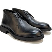 Resim Trust Shoes Bağcıklı Kısa Deri Bot 