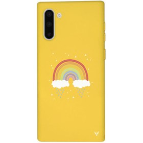 Resim Samsung Note 10 Rainbow Cloud Telefon Kılıfı 
