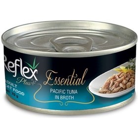 Resim Reflex Plus Essential Pasifik Ton Balıklı Konserve Yetişkin Kedi Maması 24 x 70 G 