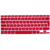 Resim Arabulalaca Apple Macbook Pro Retina 15.4" A1398 Türkçe Silikon Q Klavye Koruyucu 
