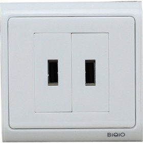 Resim Duvar Prizi - 2 X Usb 2.0 - Klemensli 