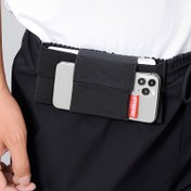 Resim Spor Görünmez Cep Telefonu Bel Çantası Erkekler Taşınabilir Bel Çantası Kadınlar Için Açık İş Esnek Cep Telefonu Çantası Çok Katmanlı Depolama Çantası 