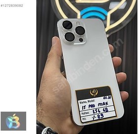 Resim Apple iPhone 15 Pro Max İkinci El TR | 256 GB | Beyaz 