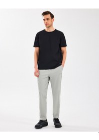 Resim Skechers M Sorona Regular T-shirt Erkek Siyah Tshirt S2510210-001 SIYAH 