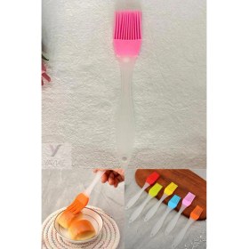 Resim Yayke Silikon Yağlama ve Yumurta Sürme Hamur Işleri Fırçası 